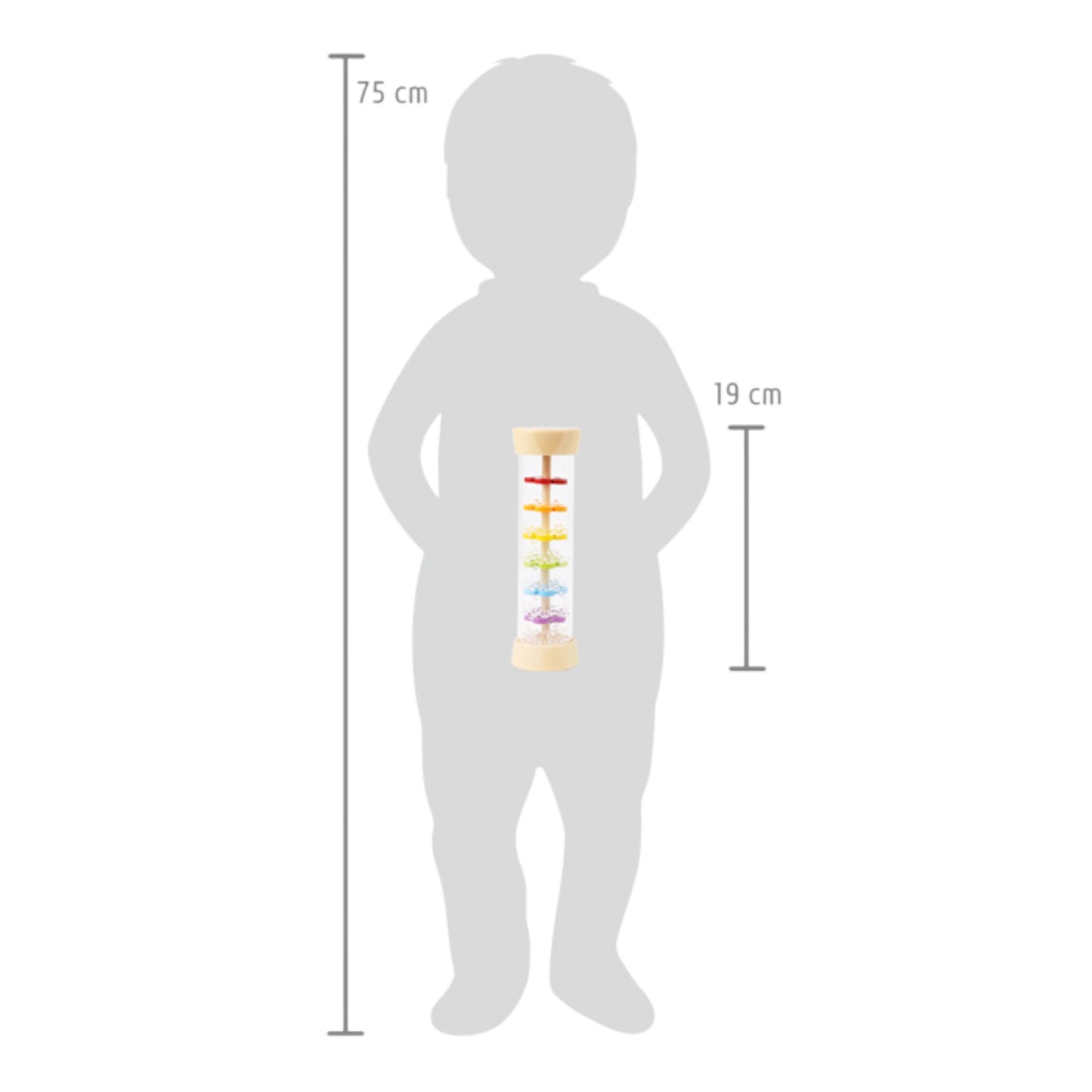 Small Foot Regenmacher 19cm x 5,5cm
