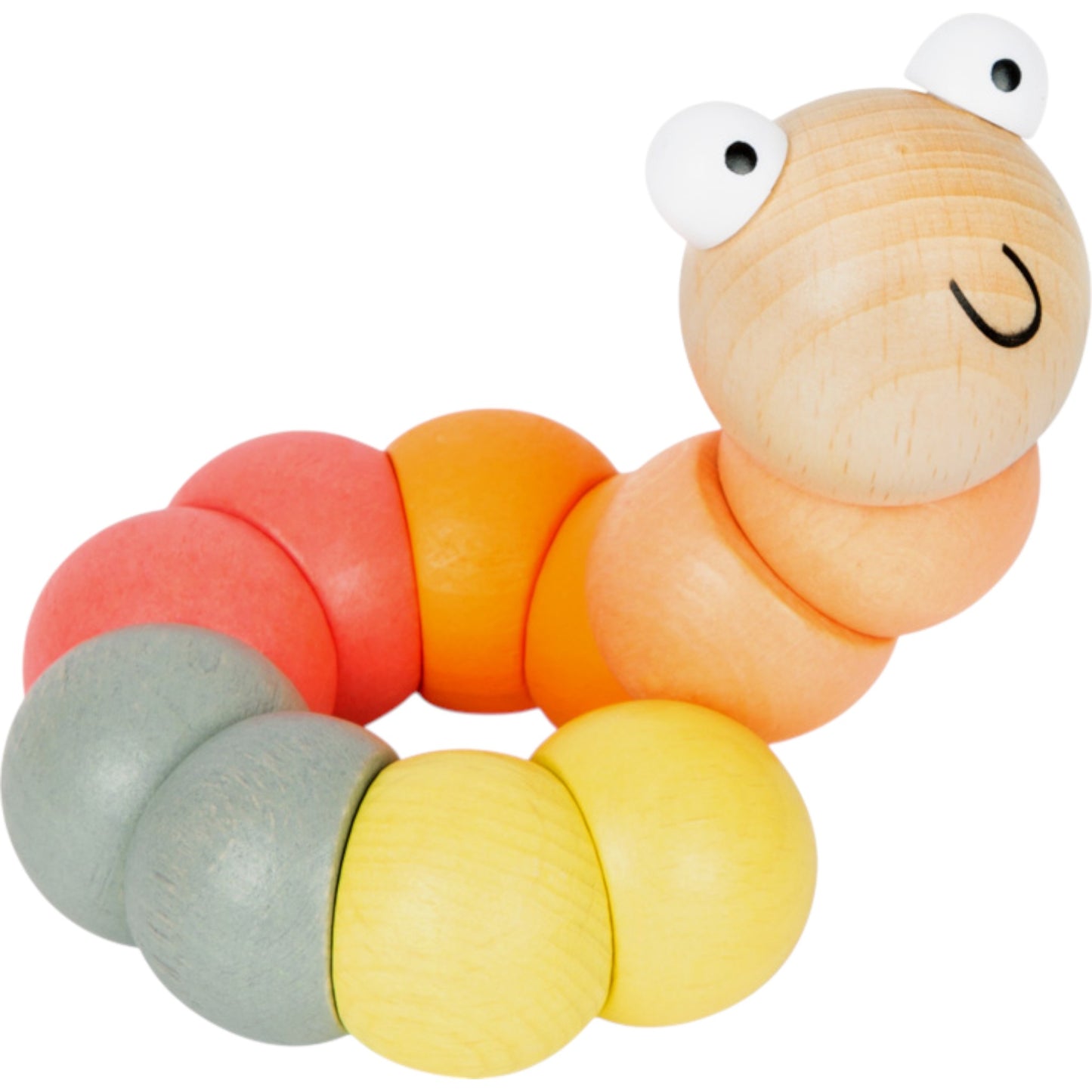 Small Foot Motorikspielzeug Raupe Pastell (#HM)