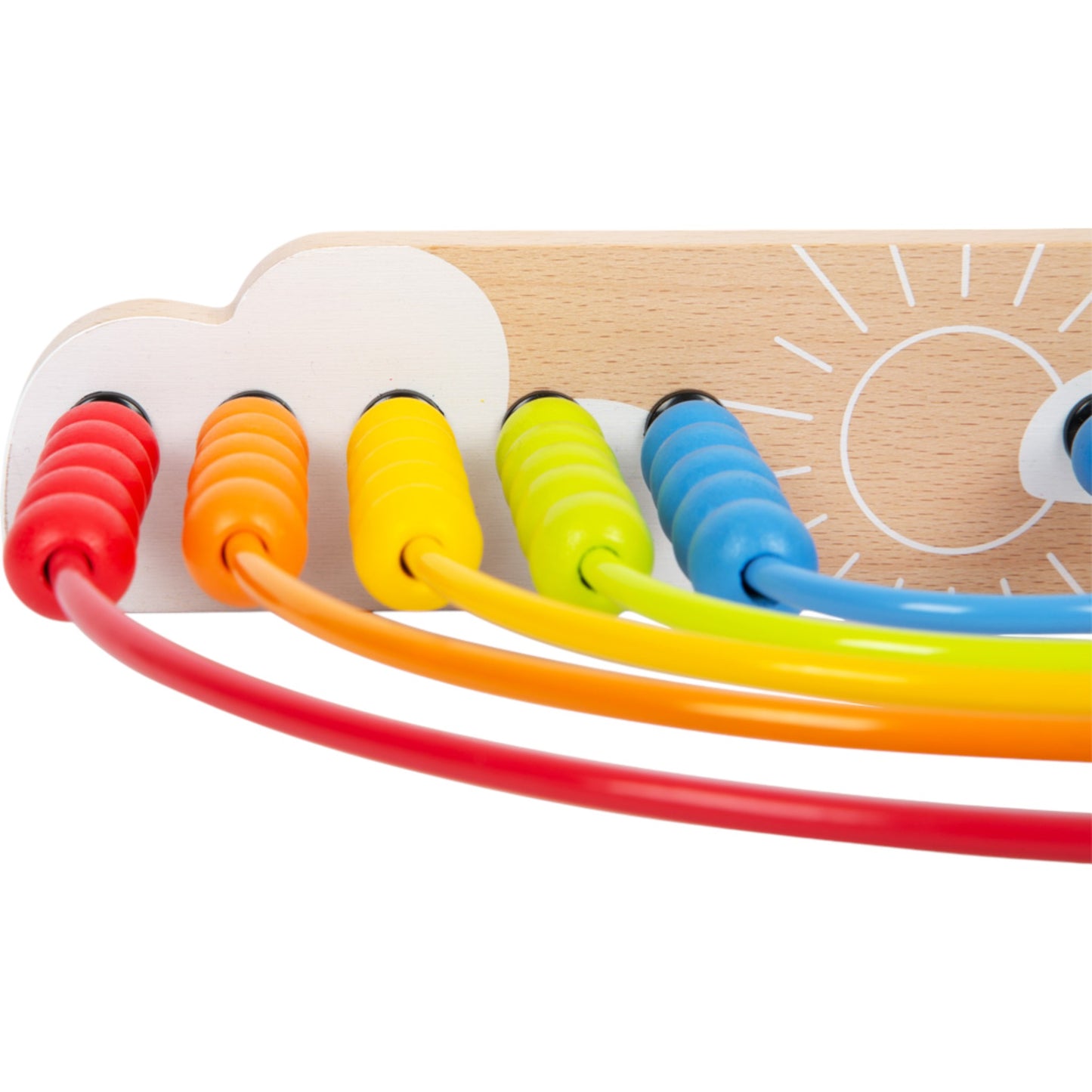 Small Foot Motorikschleife "Rechenschieber" und Abakus Regenbogen
