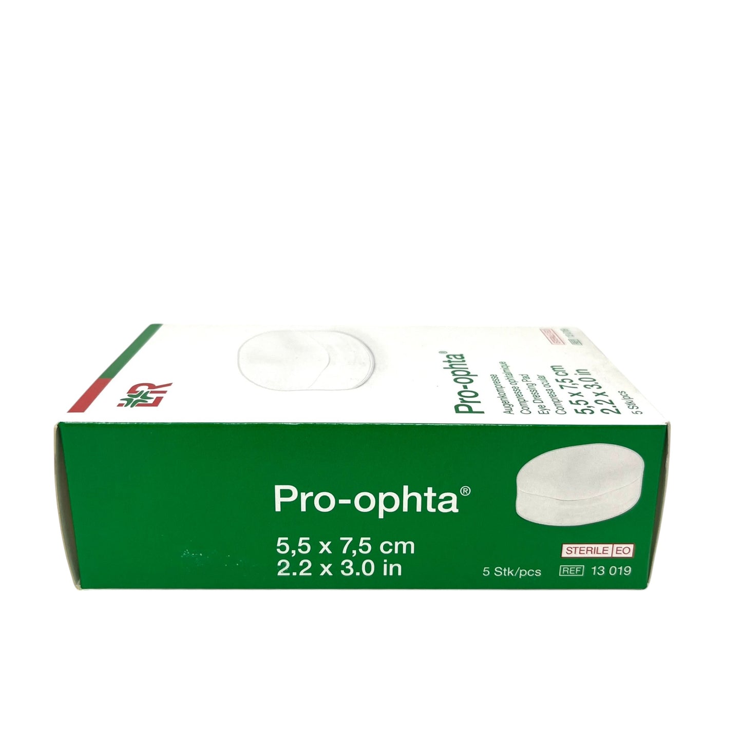 Lohmann & Rauscher Pro-Ophta Augenkompresse 5,5x7,5cm, 5 Stück, steril