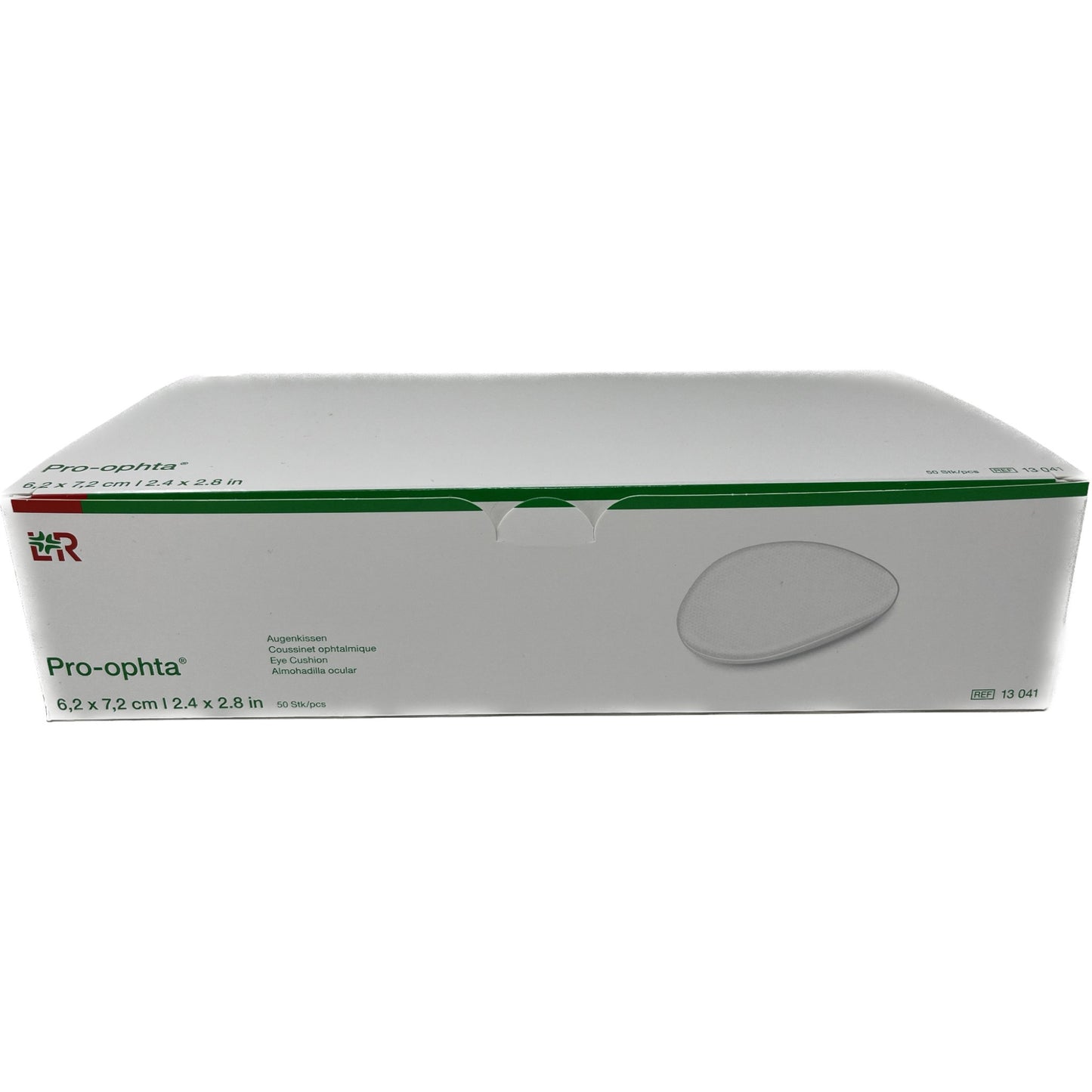 Lohmann & Rauscher Pro-Ophta Augenkompresse 6,2x7,2cm, 50 Stück,