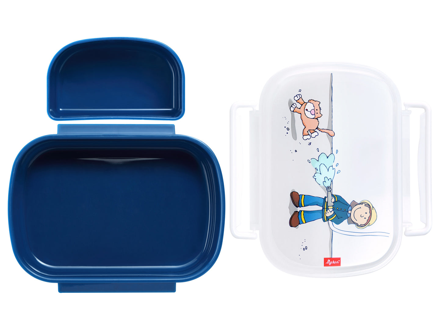 SIGIKID Brotzeitbox "Frido Firefighter" Feuerwehr