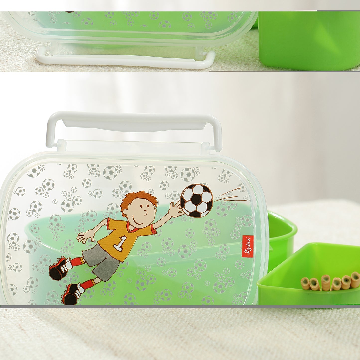 SIGIKID Brotzeitbox "Kily Keeper" Fussball