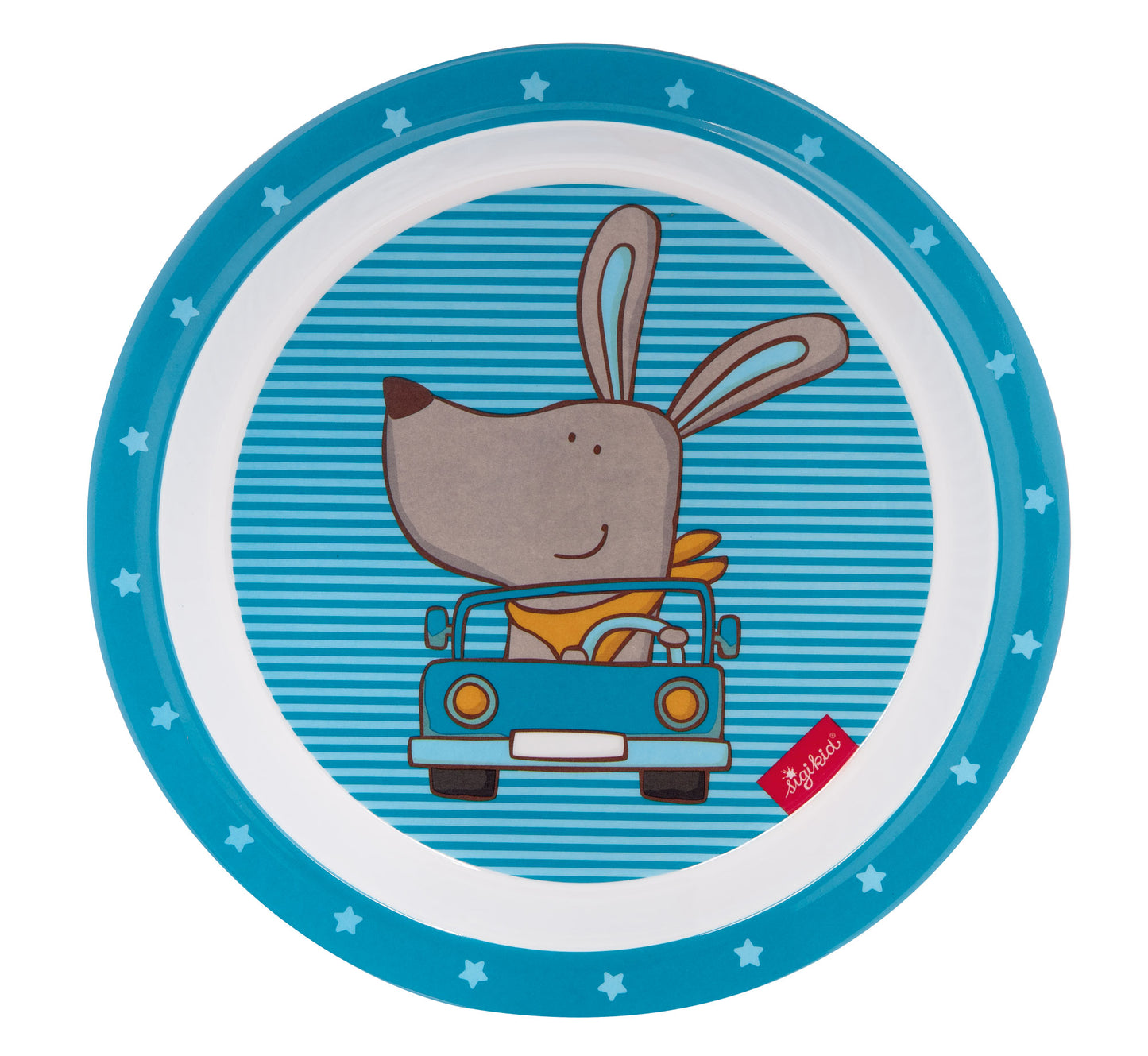 SIGIKID Melamin-Teller "HÜGGE HUG" Hund