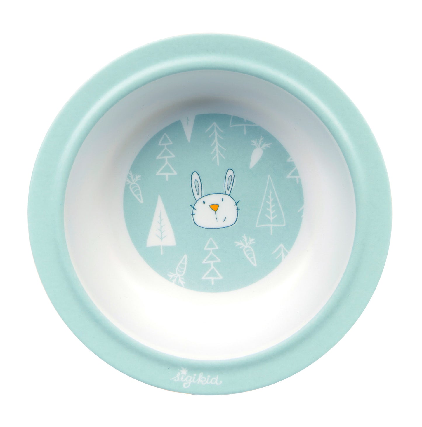 SIGIKID Melamin-Schüssel "Hase" Mint