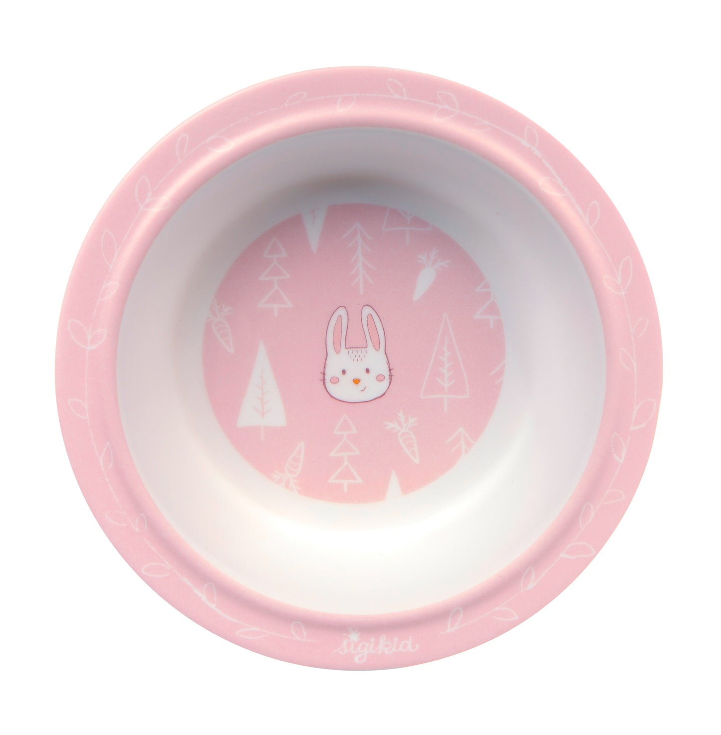 SIGIKID Melamin-Schüssel "Hase" Rosa
