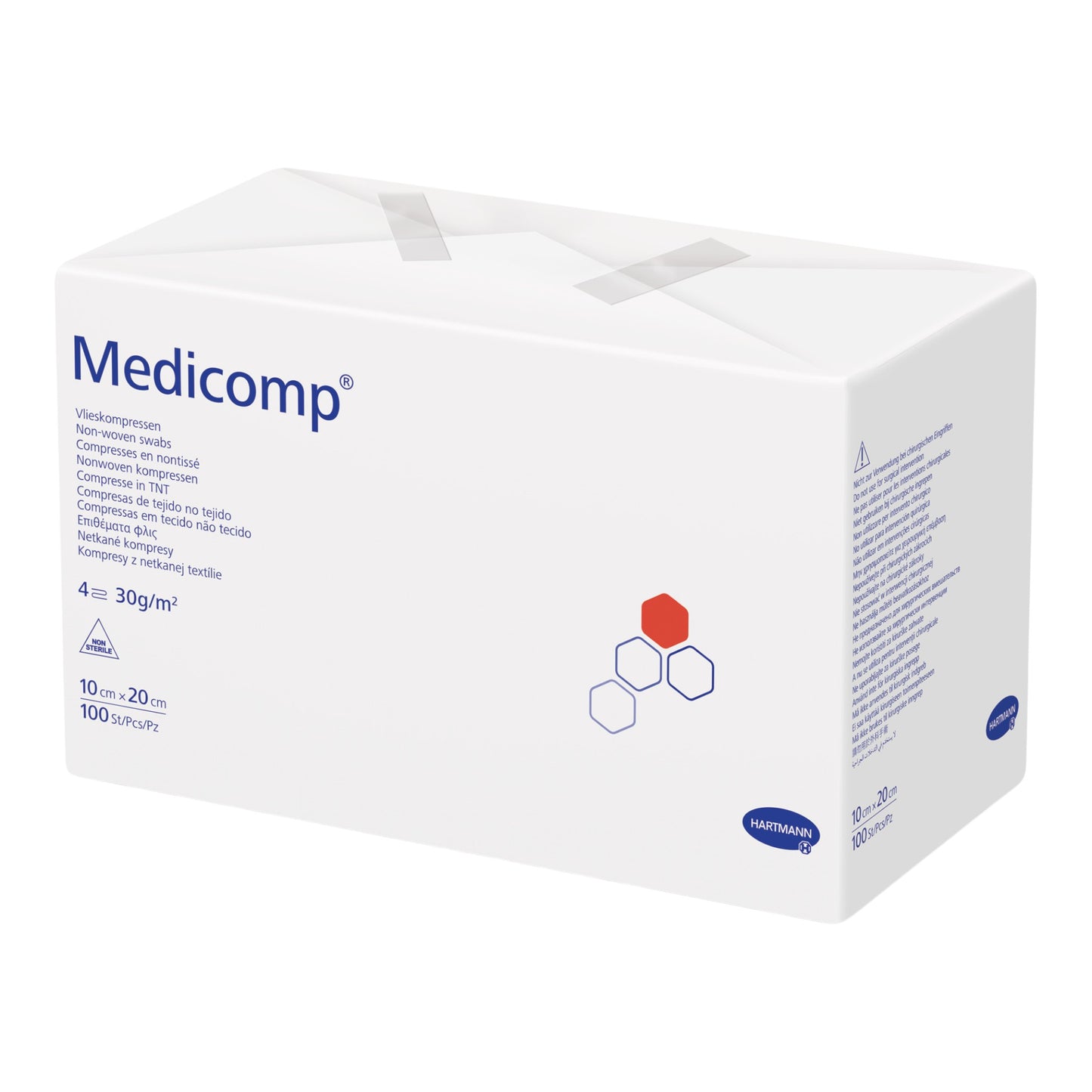 Hartmann Medicomp unsteril 10 x 20cm 4 f (100 Stück)