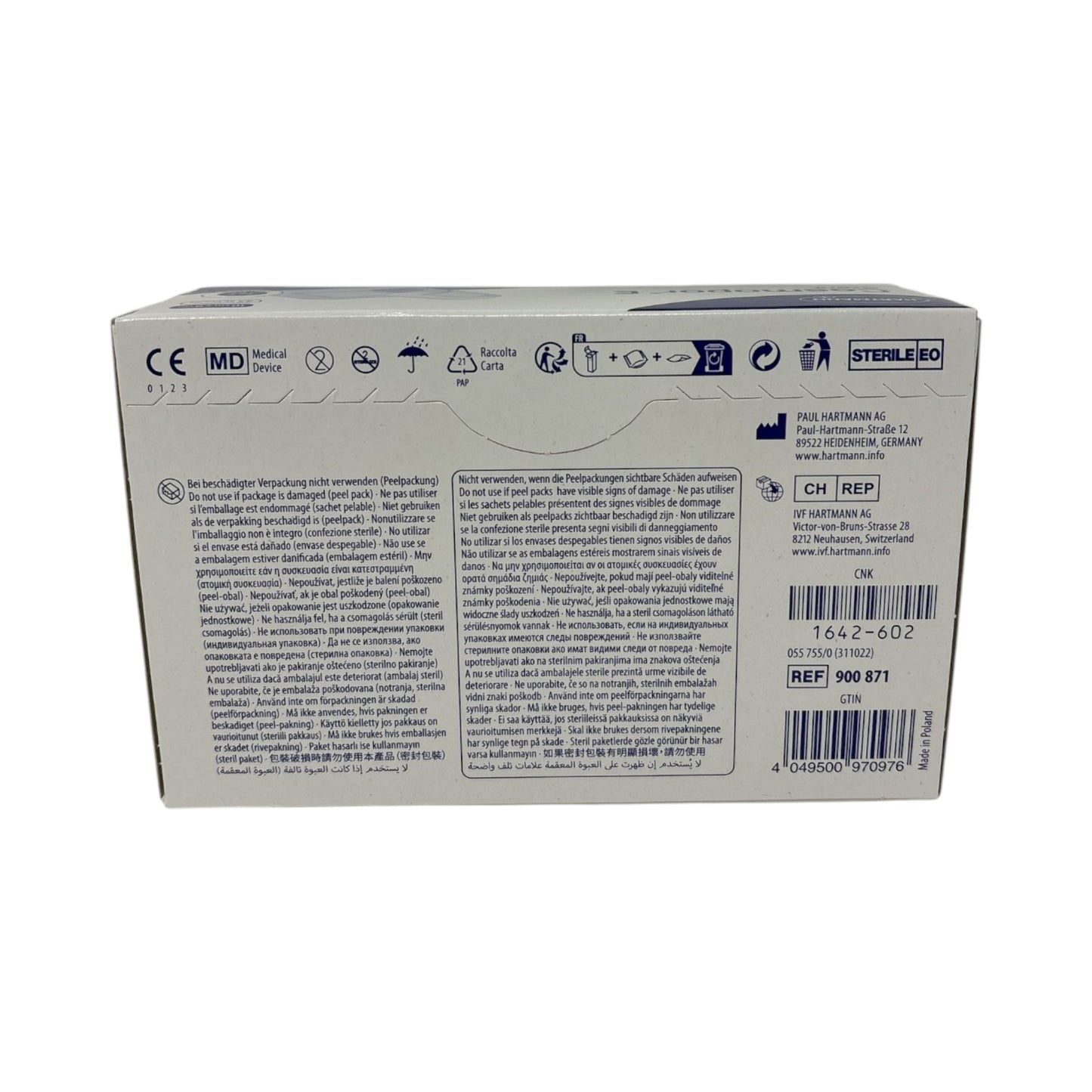 Hartmann Cosmopor E Wundverband steril (10 x 6cm) 25 Stück