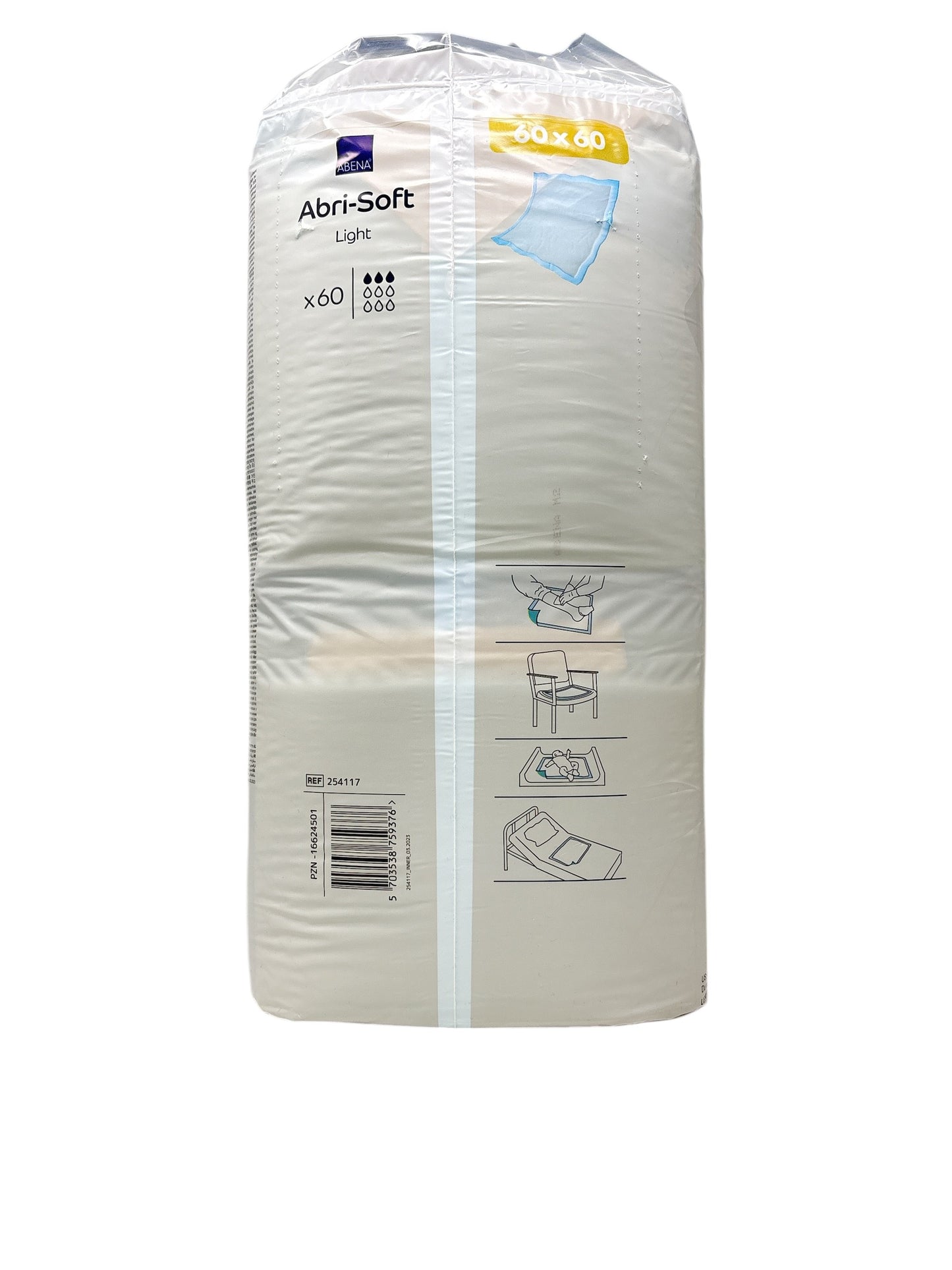 ABENA Einwegunterlagen Abri Soft Light 60x60cm