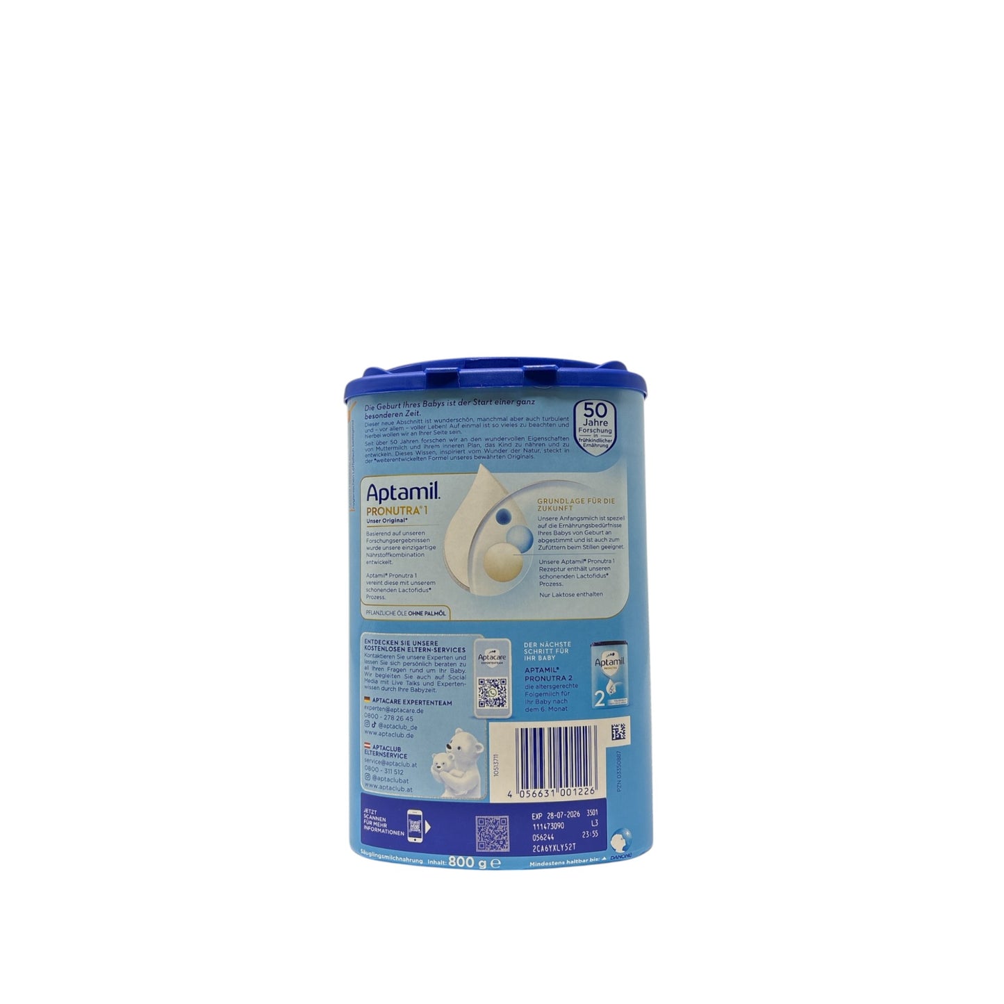 APTAMIL Anfangsmilch Pronutra 1 -von Geburt an- 800g