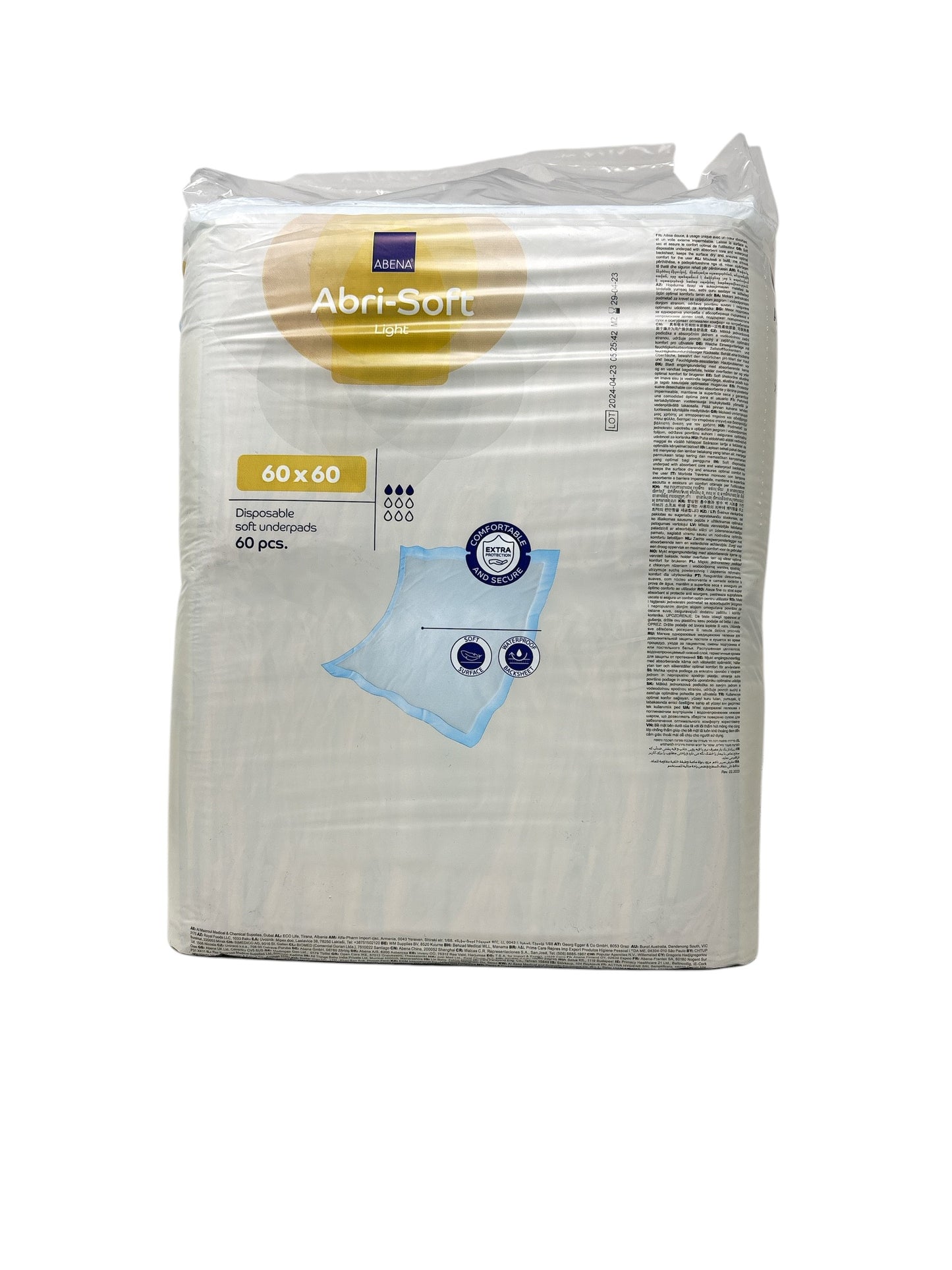 ABENA Einwegunterlagen Abri Soft Light 60x60cm
