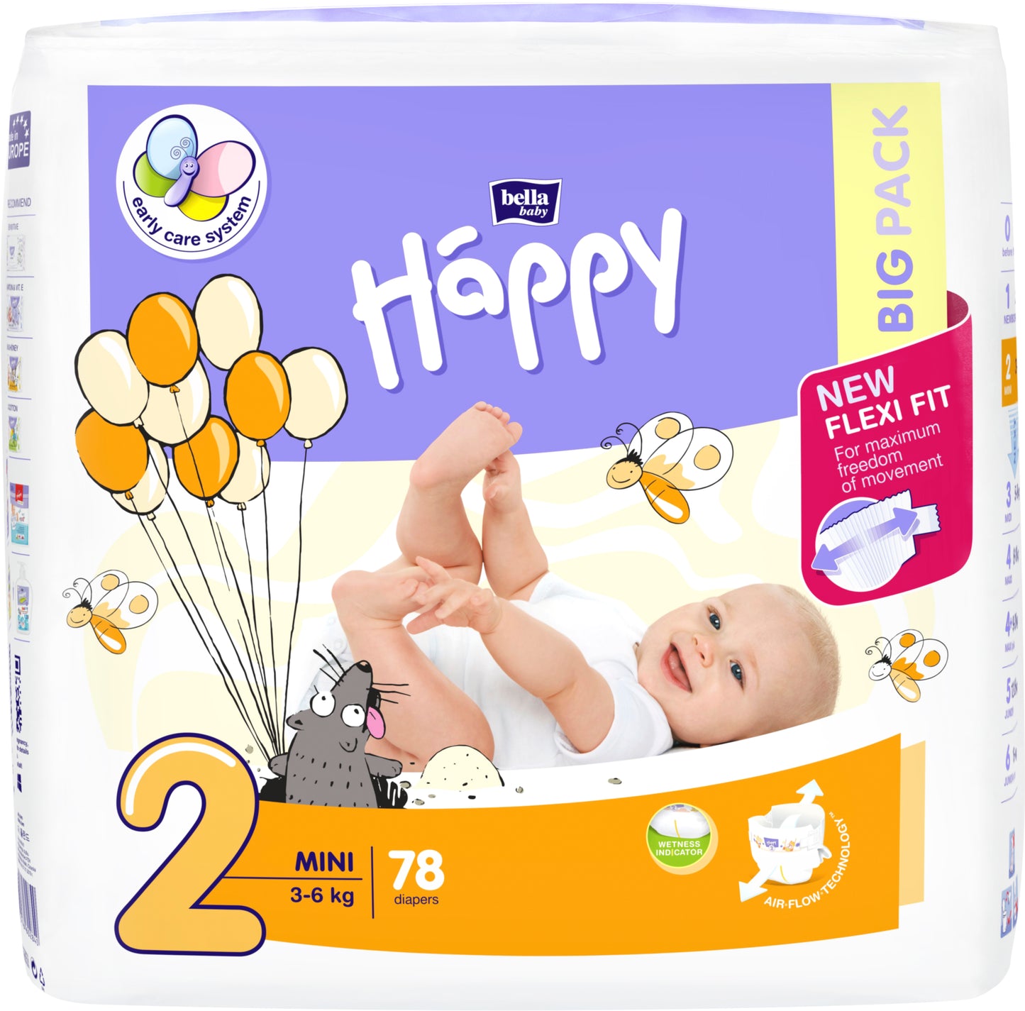 BELLA HAPPY Windeln Gr.2 Mini