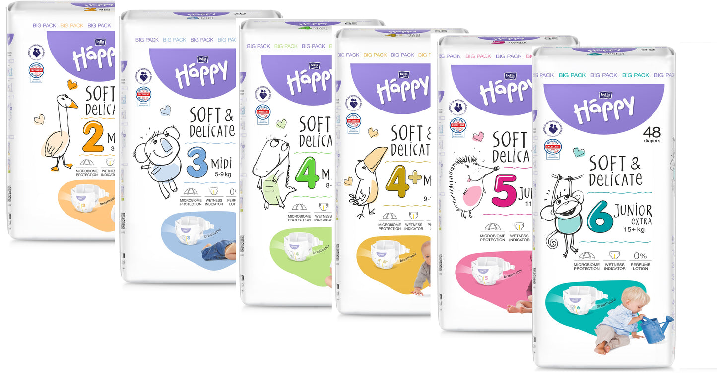 BELLA HAPPY Windeln Gr.3 Midi