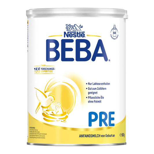 Nestlé BEBA PRE Anfangsmilch 800g (von Geburt an)