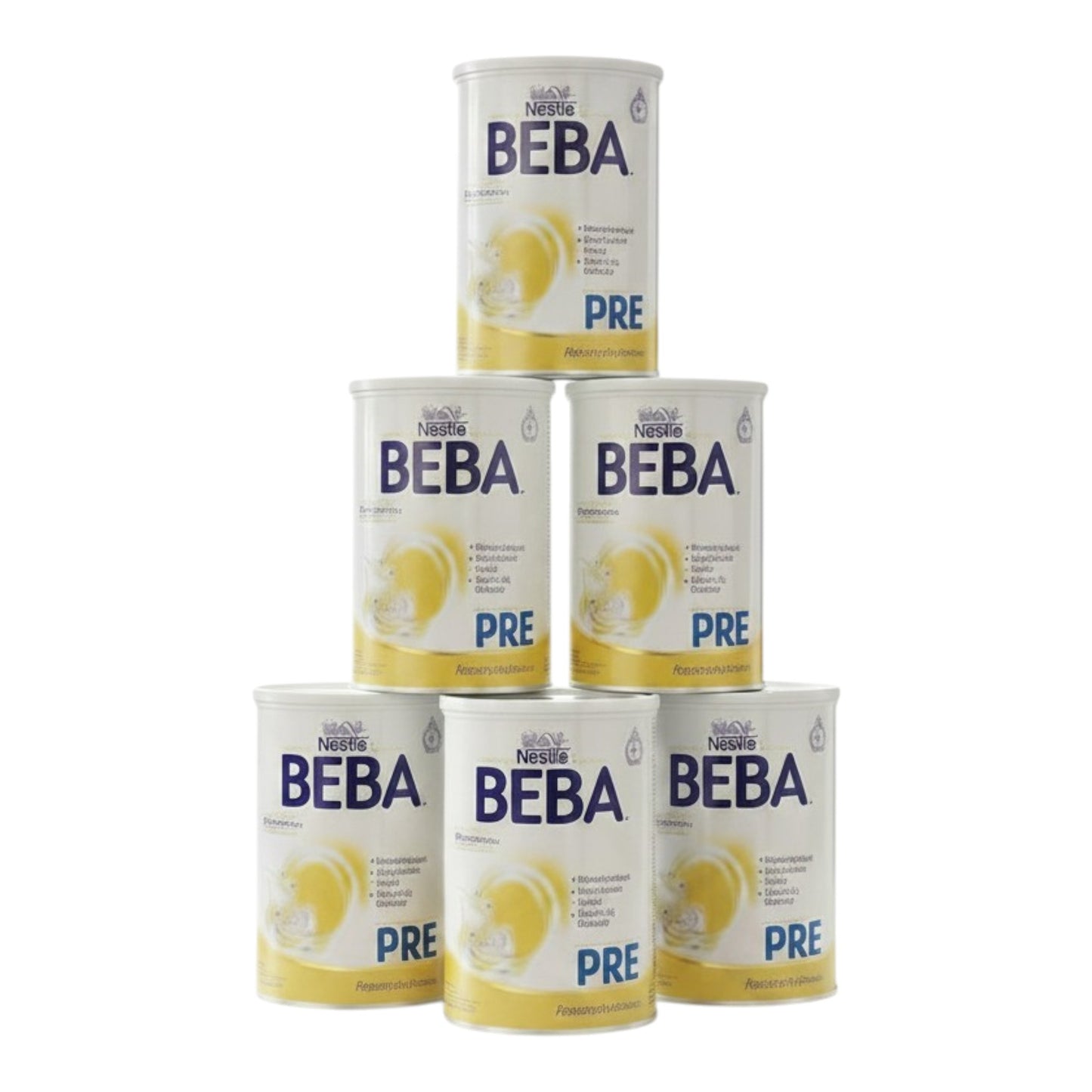 Nestlé BEBA PRE Anfangsmilch 6x 800g (von Geburt an)