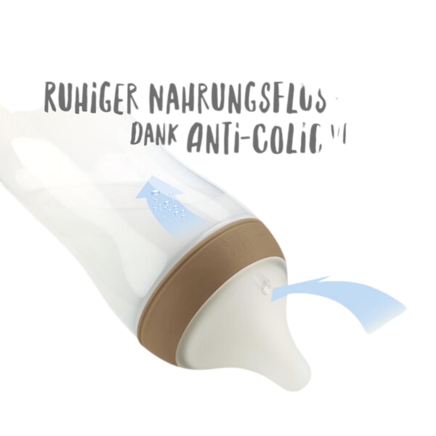 NUK Perfect Match Babyflaschen Start-Set, Anti-Colic, mit Temperature Control, Weiss