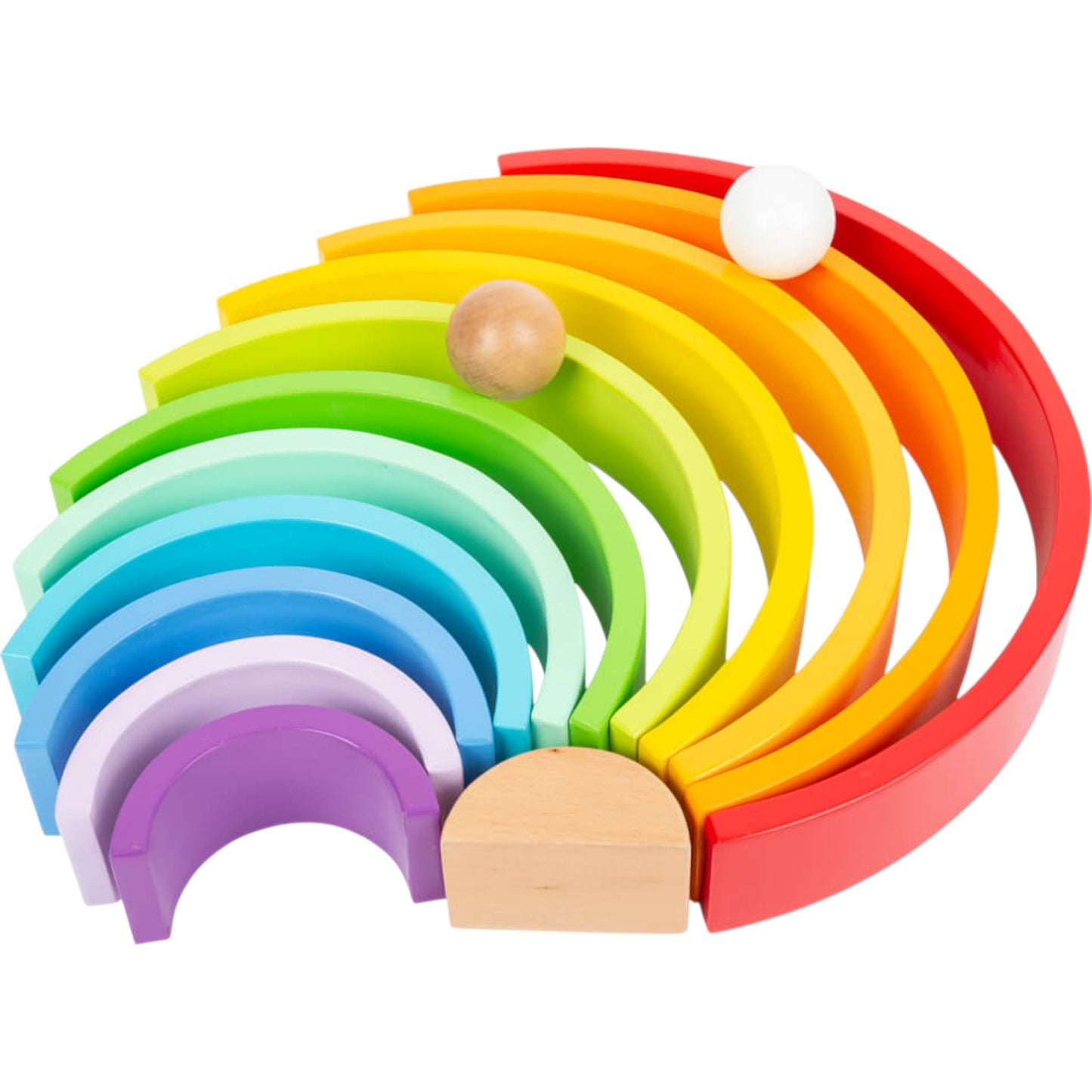 Small Foot XL Regenbogen Holzbausteine