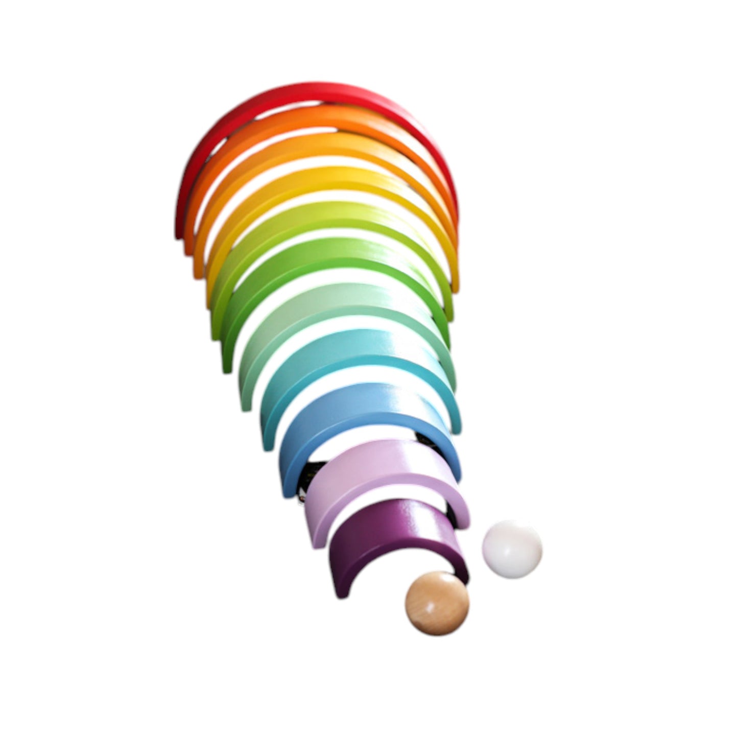 Small Foot XL Regenbogen Holzbausteine