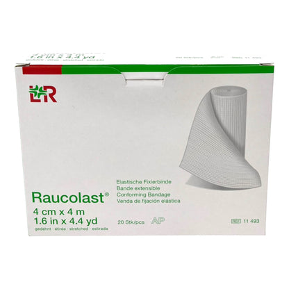 Lohmann & Rauscher Raucolast Elastische Fixierbinde 4 cm x 4 m (20 Stück)