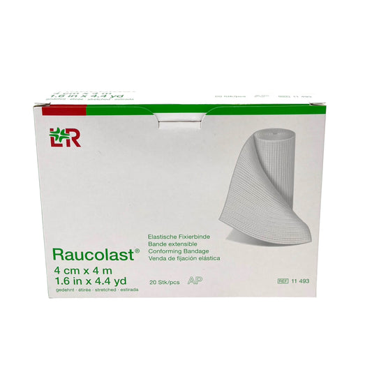 Lohmann & Rauscher Raucolast Elastische Fixierbinde 4cm x 4 m (20 Stück)