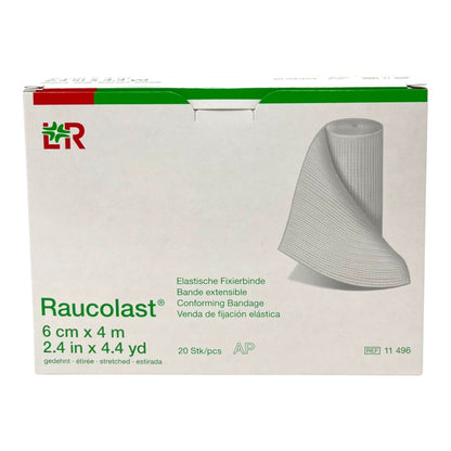 Lohmann & Rauscher Raucolast Elastische Fixierbinde 6 cm x 4 m (20 Stück)