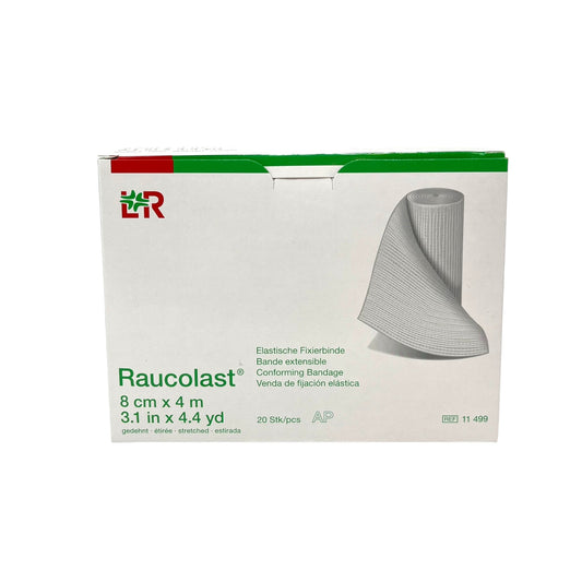 Lohmann & Rauscher Raucolast Elastische Fixierbinde 8cm x 4 m (20 Stück)