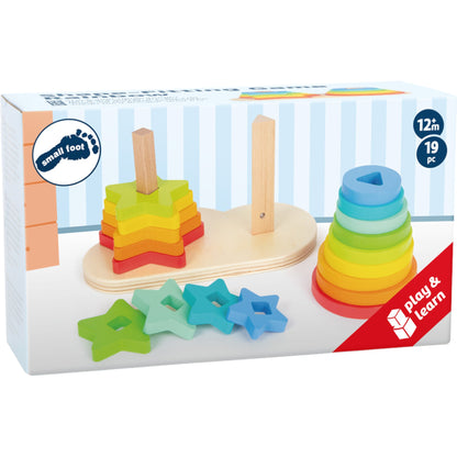 Small Foot Regenbogen Motorik-Steckspiel