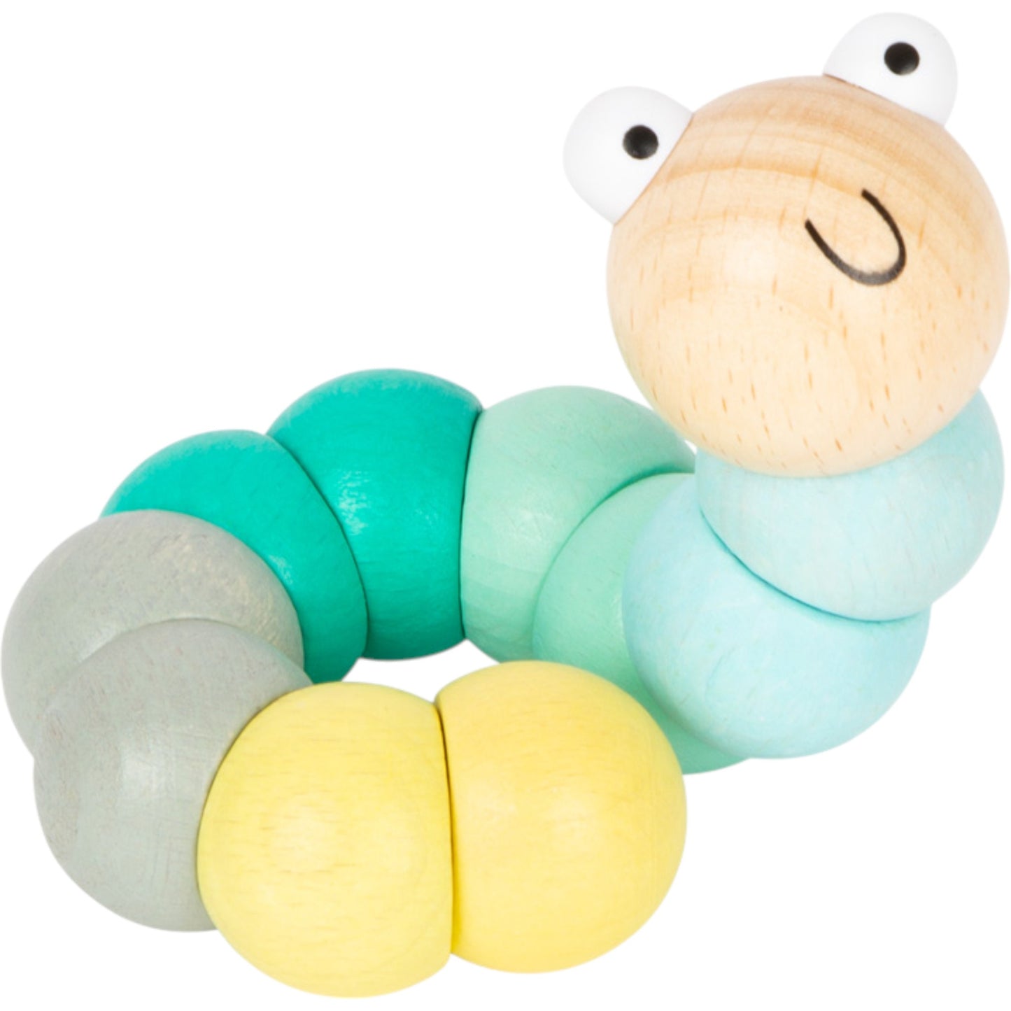Small Foot Motorikspielzeug Raupe Pastell (#HM)