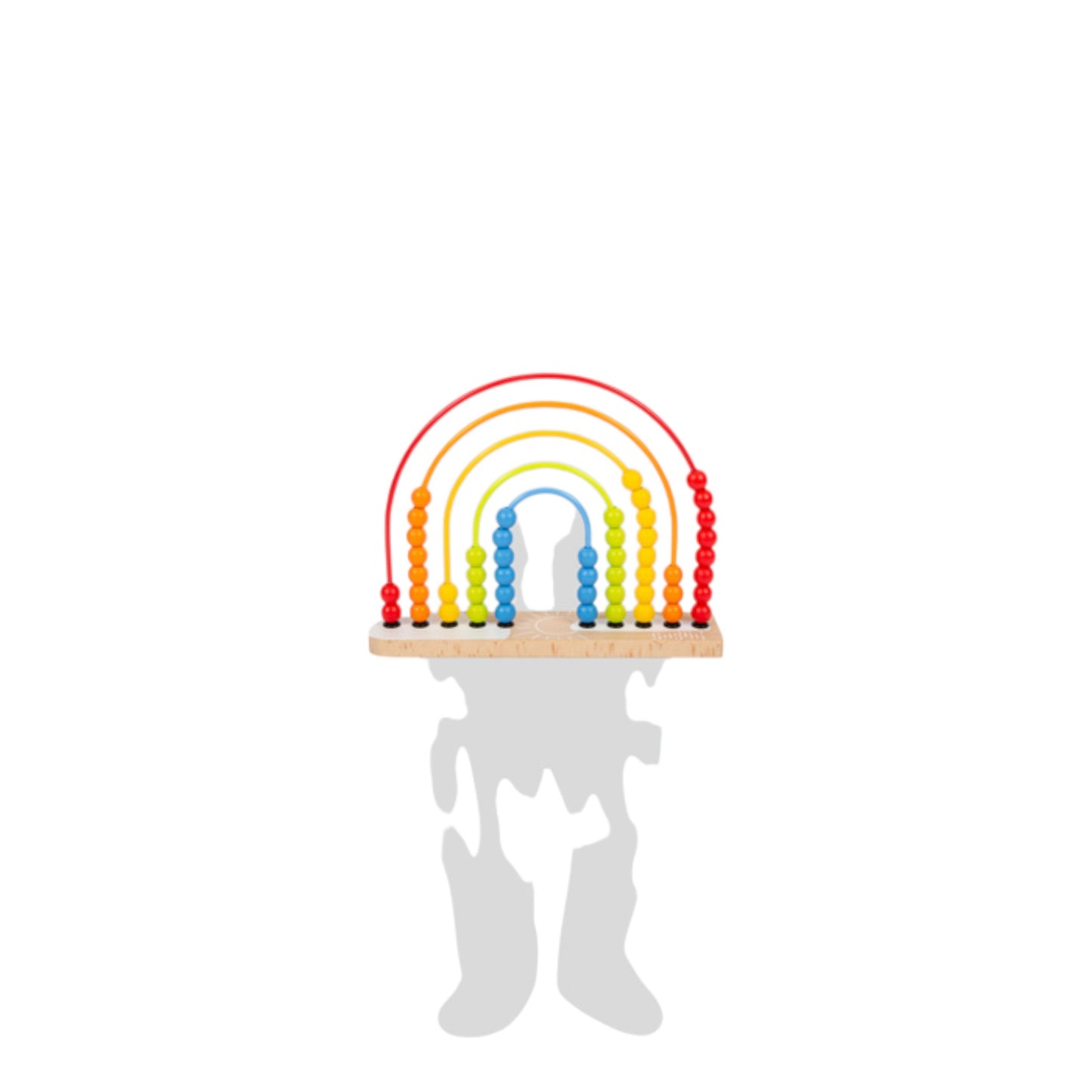 Small Foot Motorikschleife "Rechenschieber" und Abakus Regenbogen