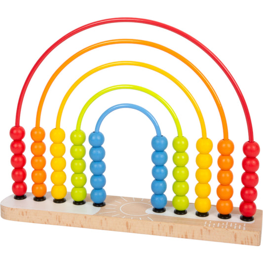 Small Foot Motorikschleife "Rechenschieber" und Abakus Regenbogen