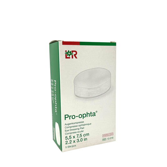 Lohmann & Rauscher Pro-Ophta Augenkompresse 5,5x7,5cm, 5 Stück, steril