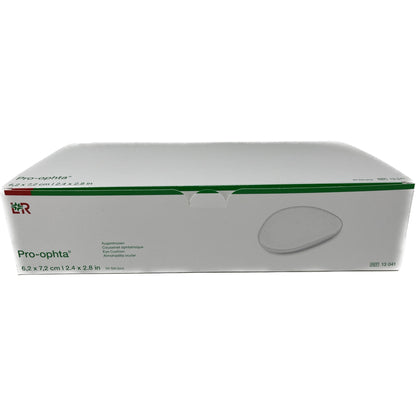 Lohmann & Rauscher Pro-Ophta Augenkompresse 6,2x7,2cm, 50 Stück,