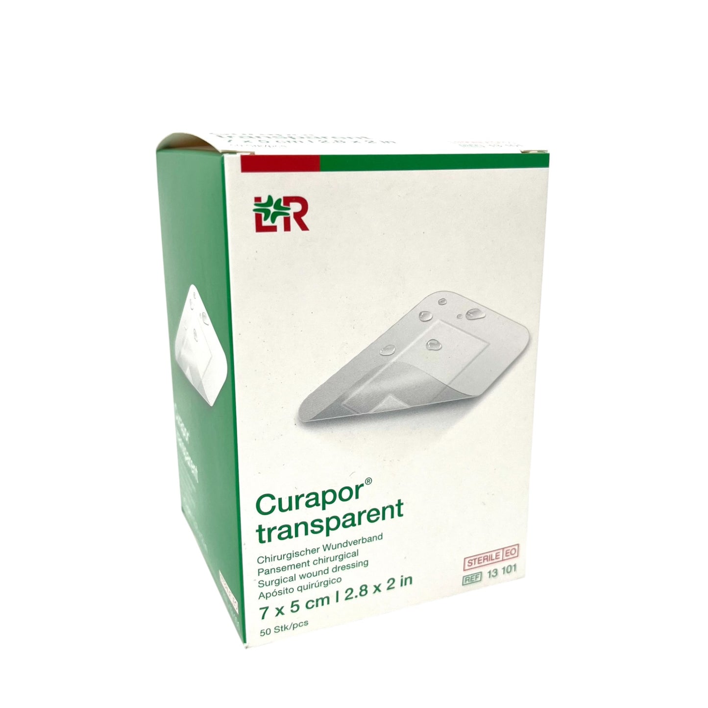 Lohmann & Rauscher Curapor transparent Wundverband steril, 7x5cm, 50 Stück