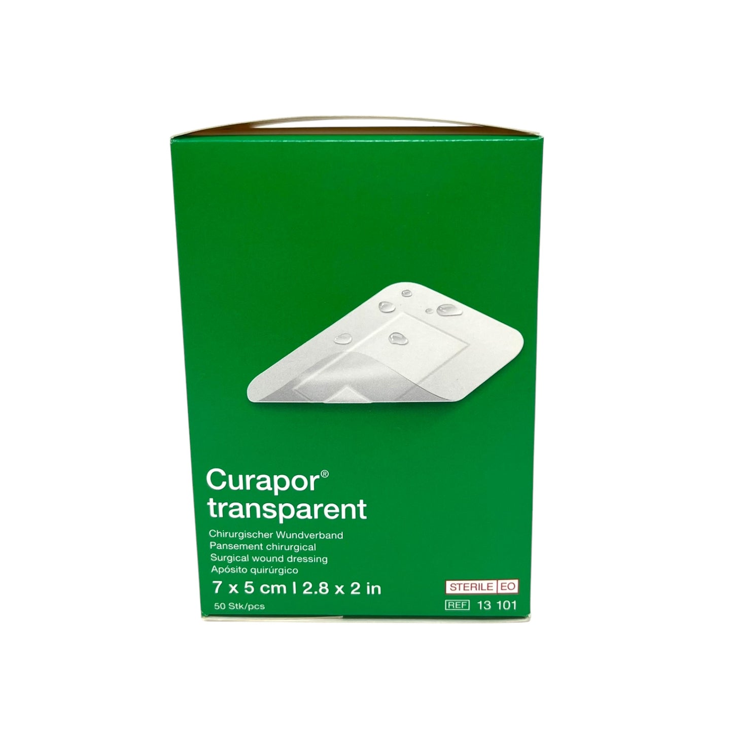 Lohmann & Rauscher Curapor transparent Wundverband steril, 7x5cm, 50 Stück