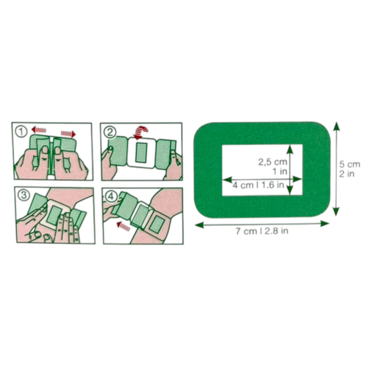 Lohmann & Rauscher Curapor transparent Wundverband steril, 7x5cm, 50 Stück