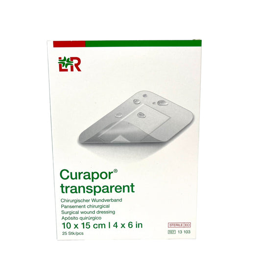 Lohmann & Rauscher Curapor transparent Wundverband steril, 10x15cm, 25 Stück