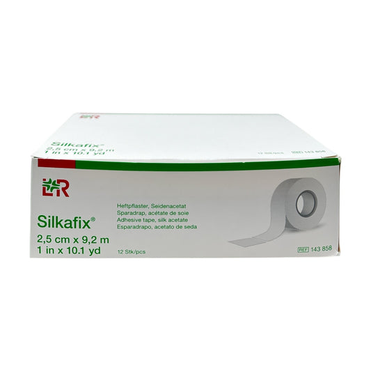 Lohmann & Rauscher Silkafix® Heftpflaster 2,5cmx9,2m, 12 Stück