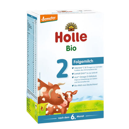 Holle Bio-Anfangsmilch 2, 600g (nach dem 6. Monat)