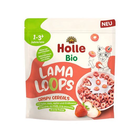 Holle Lama Loops - Crispy Cereals 125g