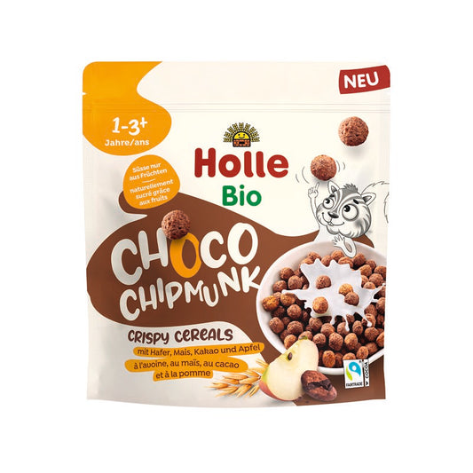 Holle Choco Chipmunk - Crispy Cereals 125g