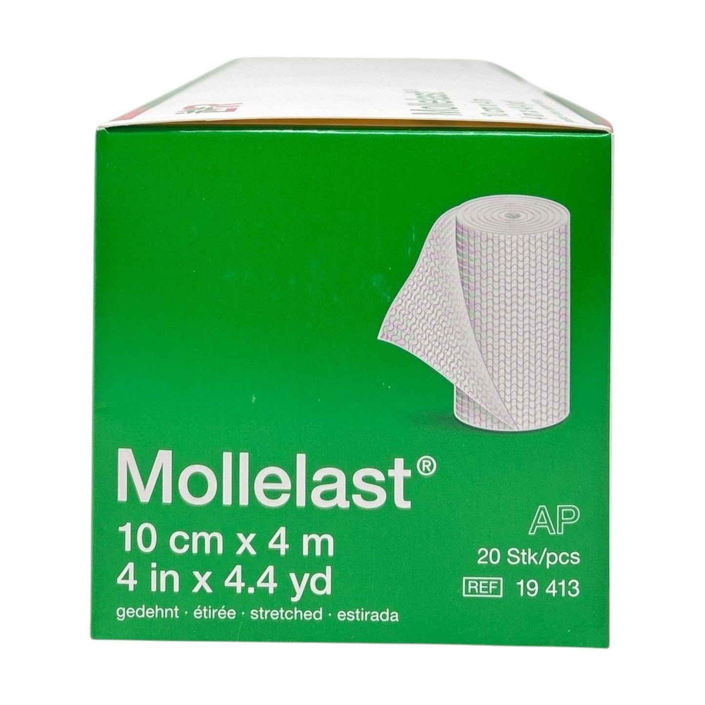 Lohmann & Rauscher Mollelast® Fixierbinde, elastisch, unsteril (10 cm x 4 m)