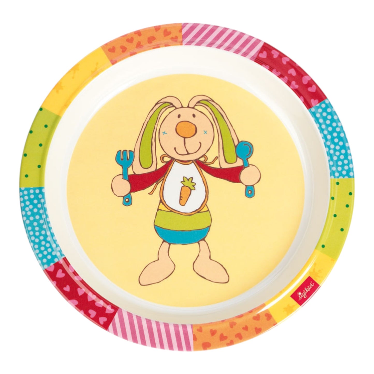 SIGIKID Kinderteller "Rainbow Rabbit"