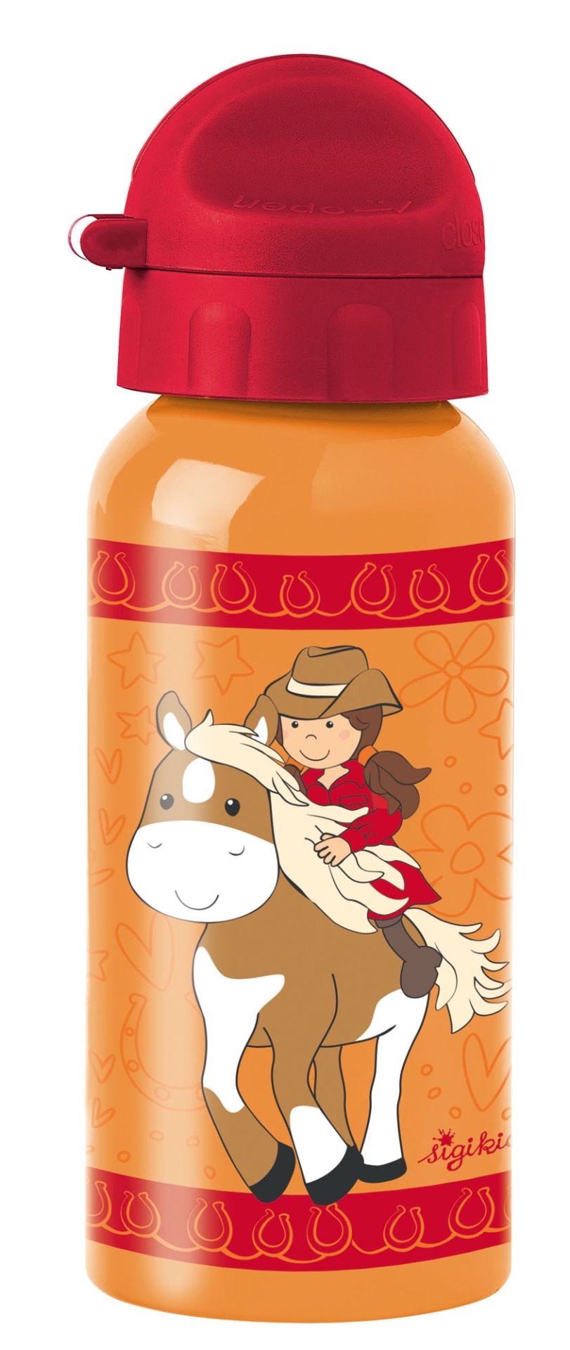 SIGIKID Edelstahl-Trinkflasche "Gina Galopp" 400ml Pferd
