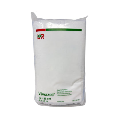 Lohmann & Rauscher Vliwazell® Saugkompresse 15 x 25 cm unsteril (25 Stück)