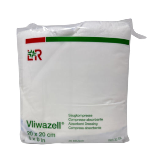 Lohmann & Rauscher Vliwazell® Saugkompresse 20 x 20 cm unsteril (25 Stück)