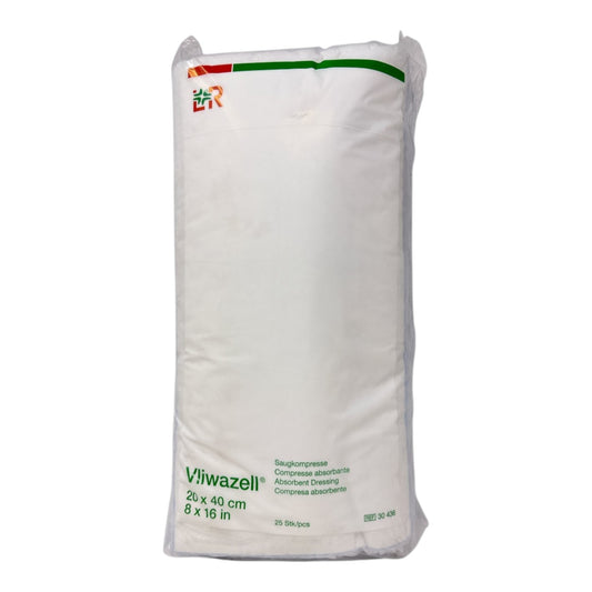 Lohmann & Rauscher Vliwazell® Saugkompresse 20 x 40 cm unsteril (25 Stück)