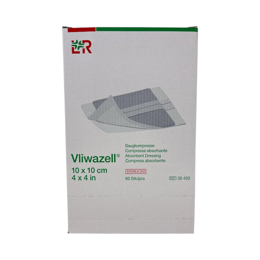 Lohmann & Rauscher Vliwazell® Saugkompresse 10 x 10 cm steril (60 Stück)