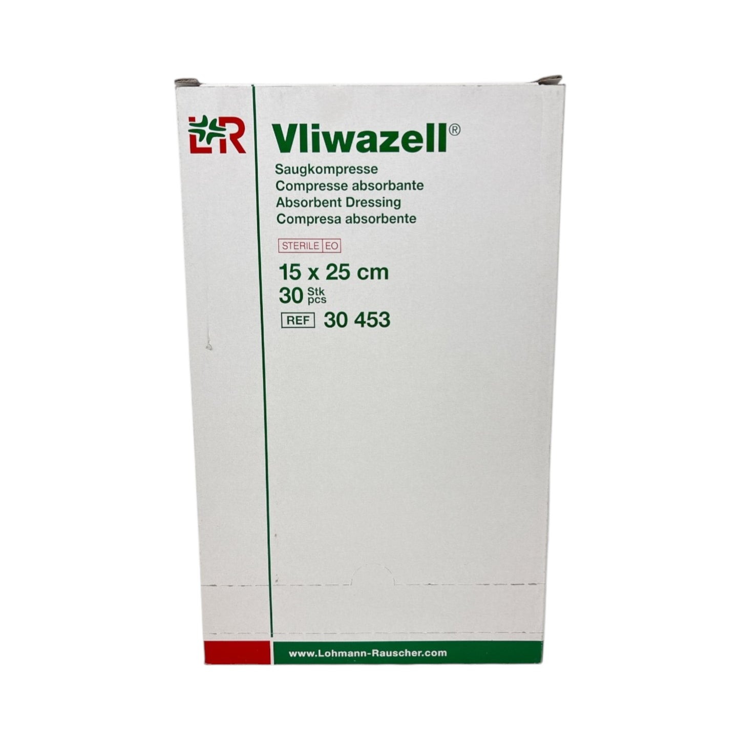 Lohmann & Rauscher Vliwazell® Saugkompresse 15 x 25 cm steril (30 Stück)