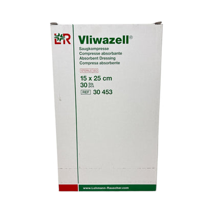 Lohmann & Rauscher Vliwazell® Saugkompresse 15 x 25 cm steril (30 Stück)