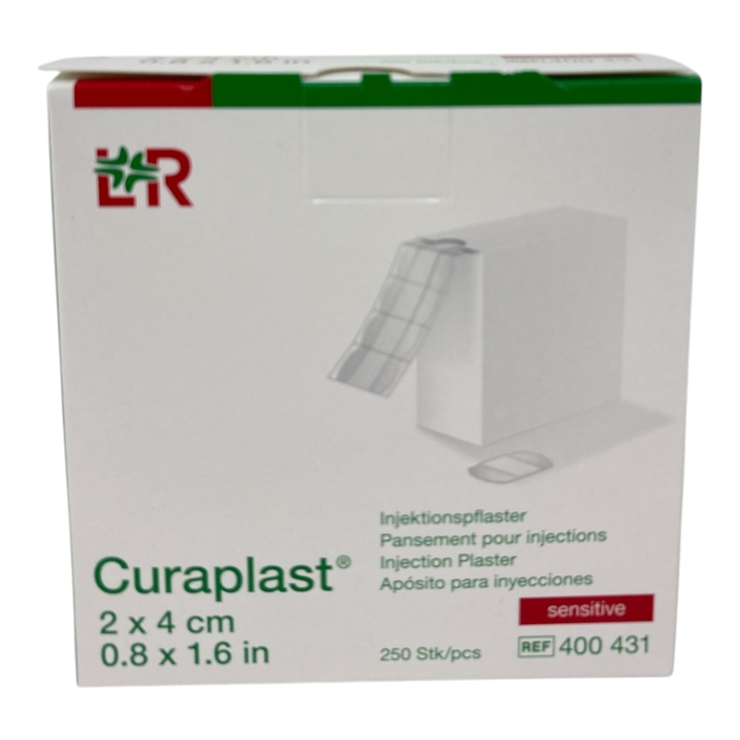 Lohmann & Rauscher Curaplast Sensitive Injektionspflaster 2 x 4 cm
